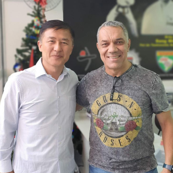 GMS Yeo Jim Kin membro da família introdutora do Taekwondo no Brasil